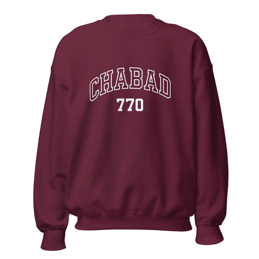 Collegiate Chabad 770 Crewneck