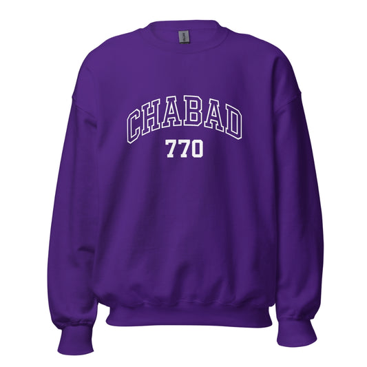 Collegiate Chabad 770 Crewneck