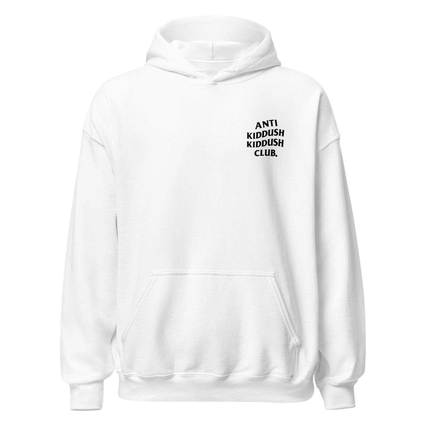 Anti-Kiddush Club Hoodie — Black Logo