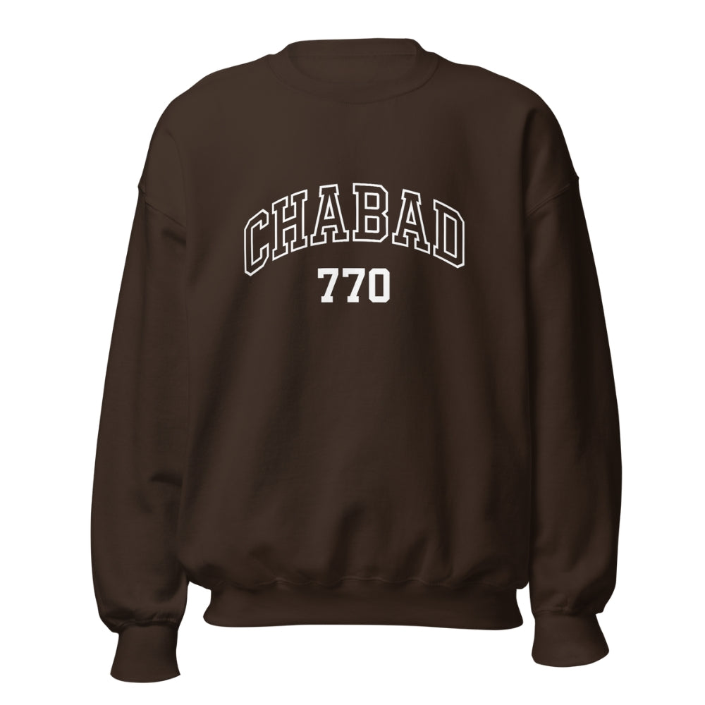 Collegiate Chabad 770 Crewneck