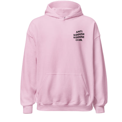 Anti-Kiddush Club Hoodie — Black Logo