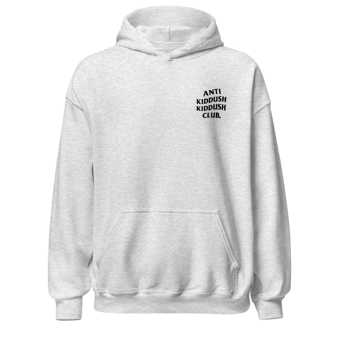 Anti-Kiddush Club Hoodie — Black Logo