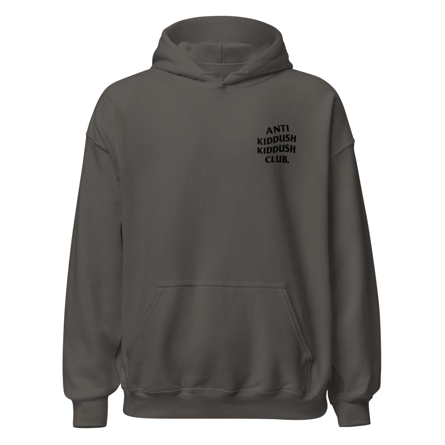Anti-Kiddush Club Hoodie — Black Logo