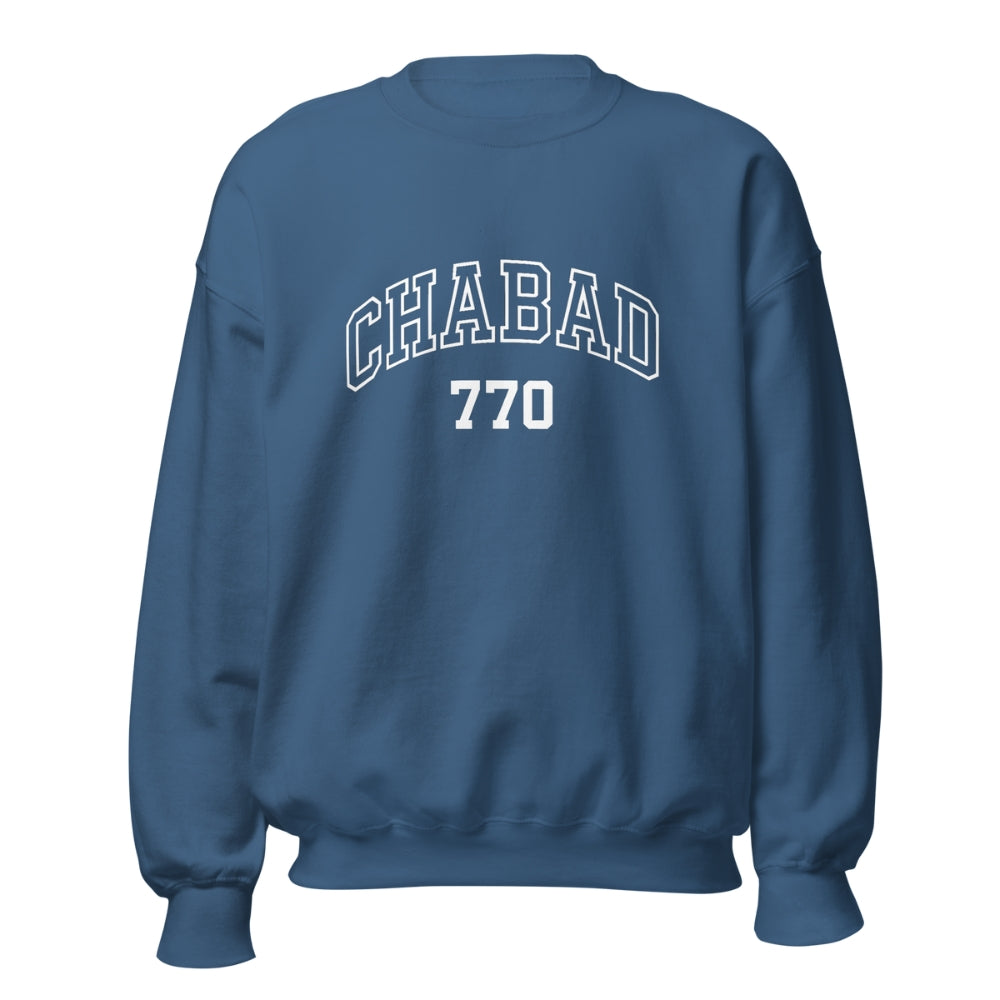 Collegiate Chabad 770 Crewneck