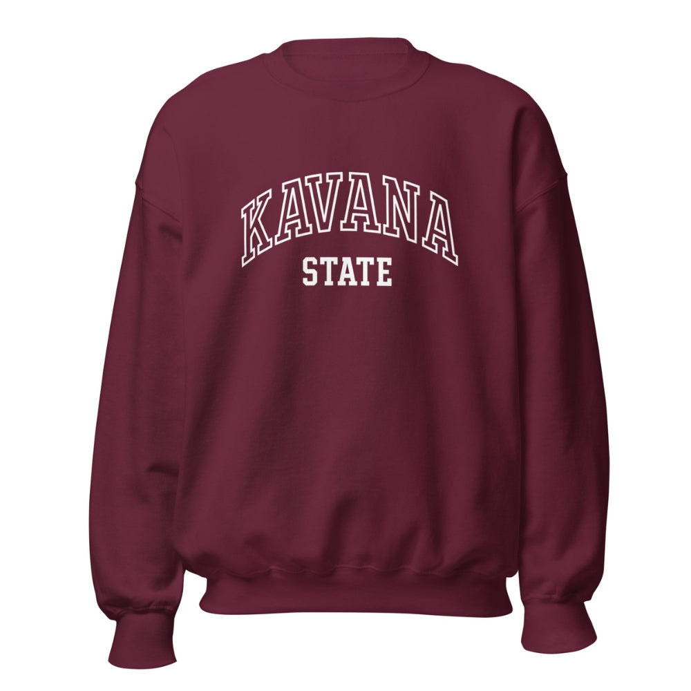 Collegiate Kavana State Crewneck