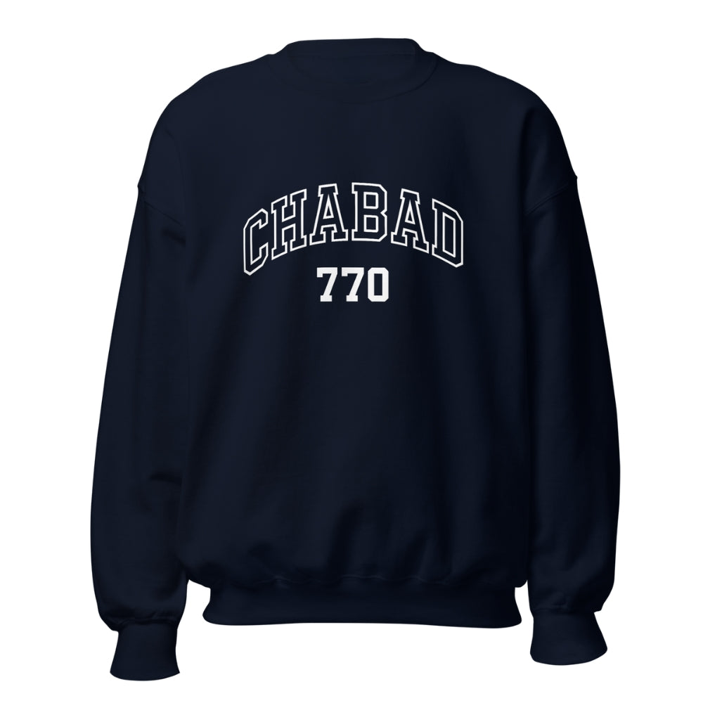 Collegiate Chabad 770 Crewneck
