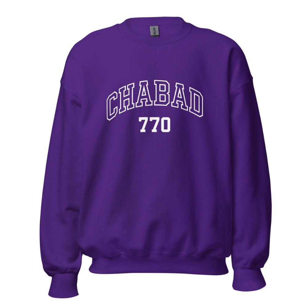 Collegiate Chabad 770 Crewneck