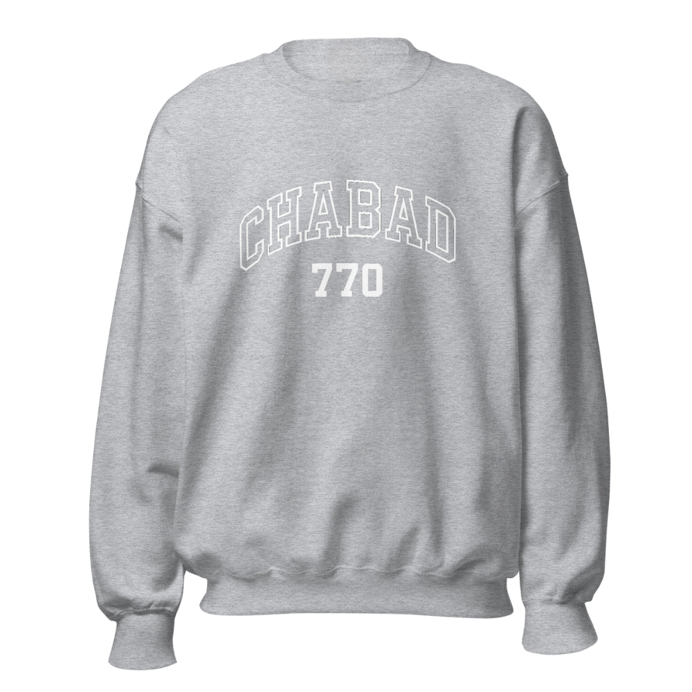 Collegiate Chabad 770 Crewneck