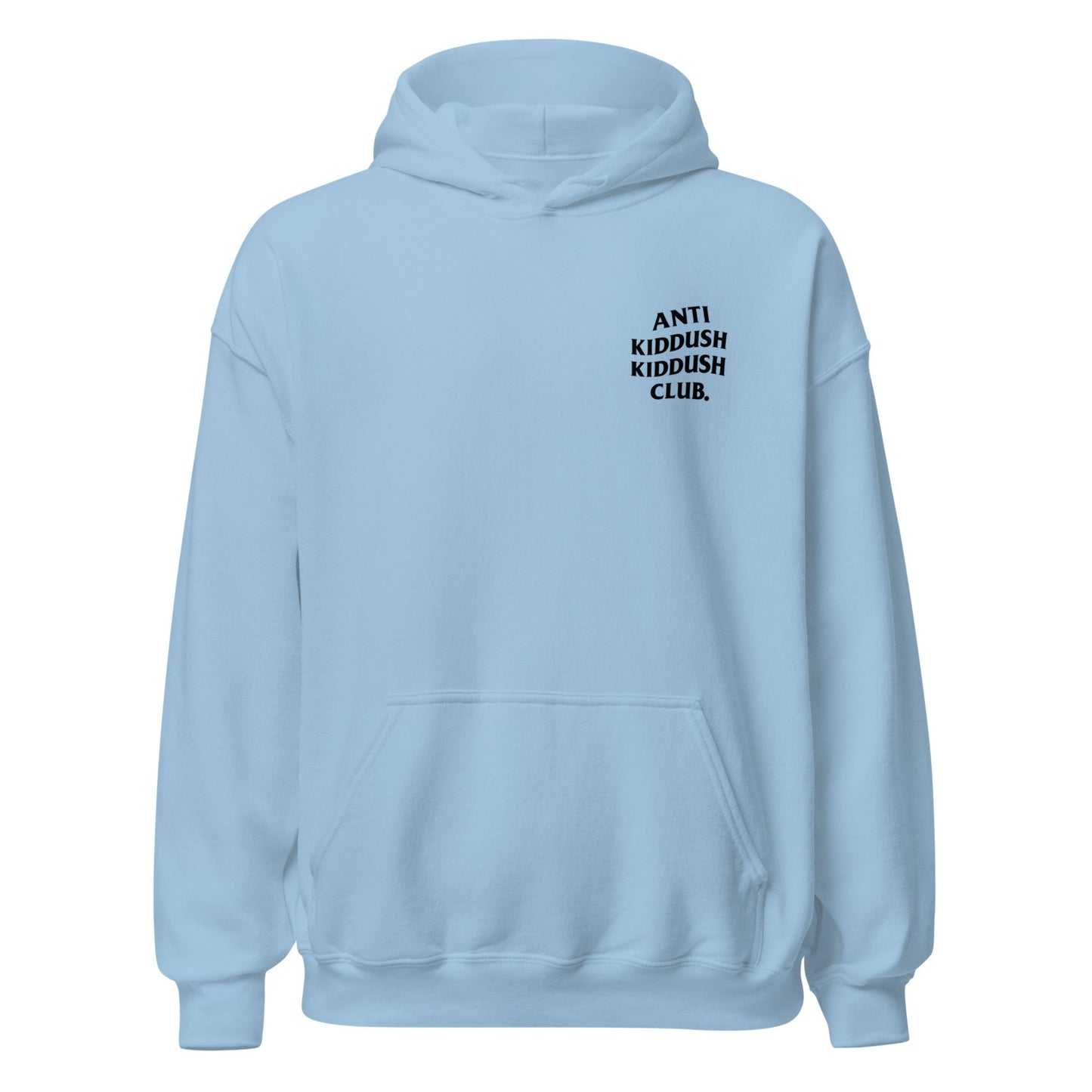 Anti-Kiddush Club Hoodie — Black Logo